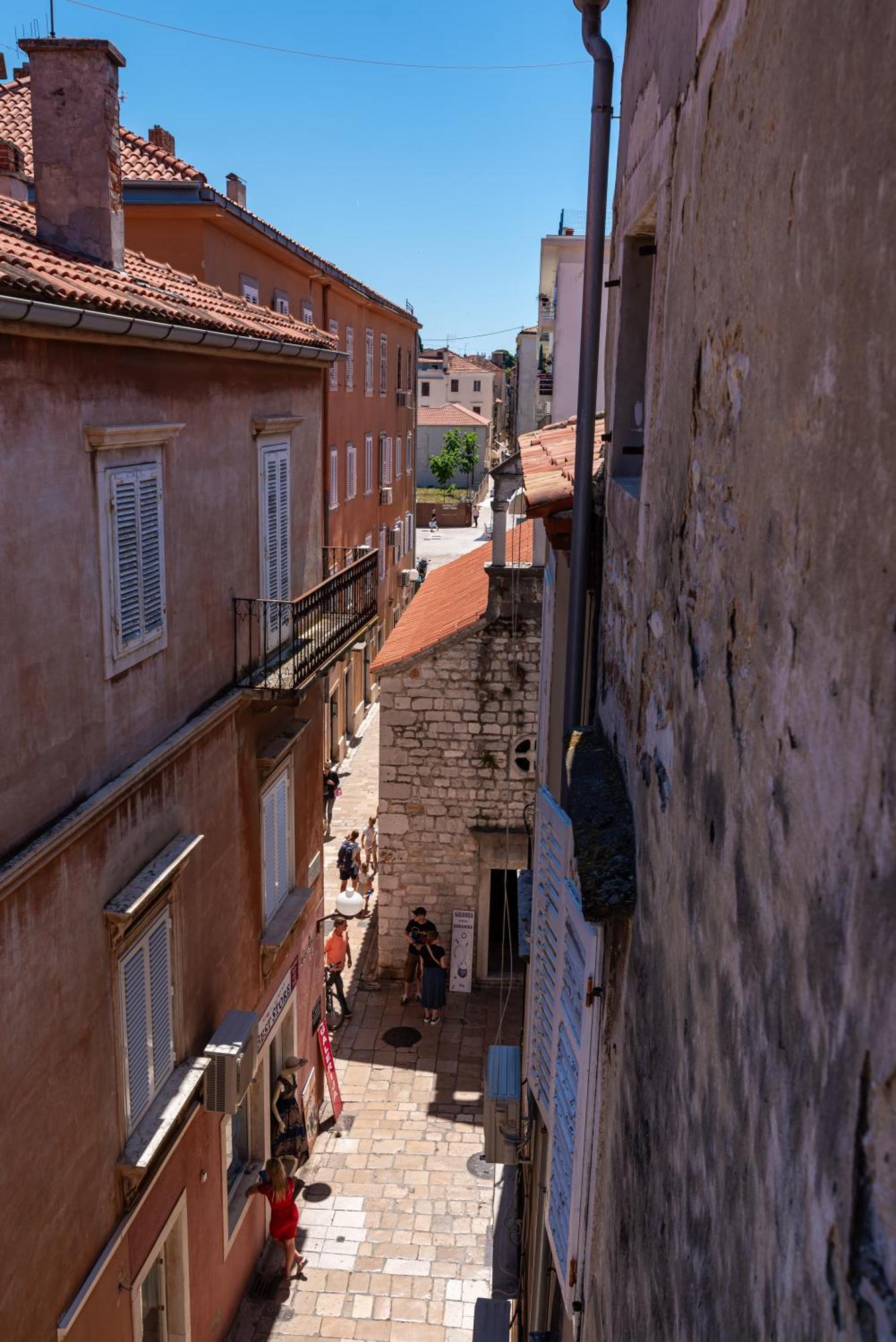 Apartamento Timeless Antique Old Town With Terrace Zadar Exterior foto
